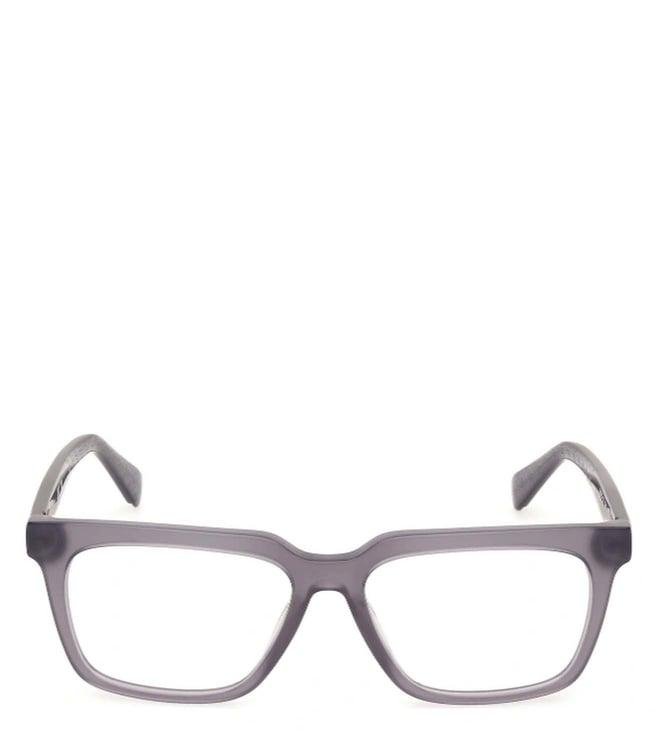 guess gu5013353020fr grey square eyewear frames for men