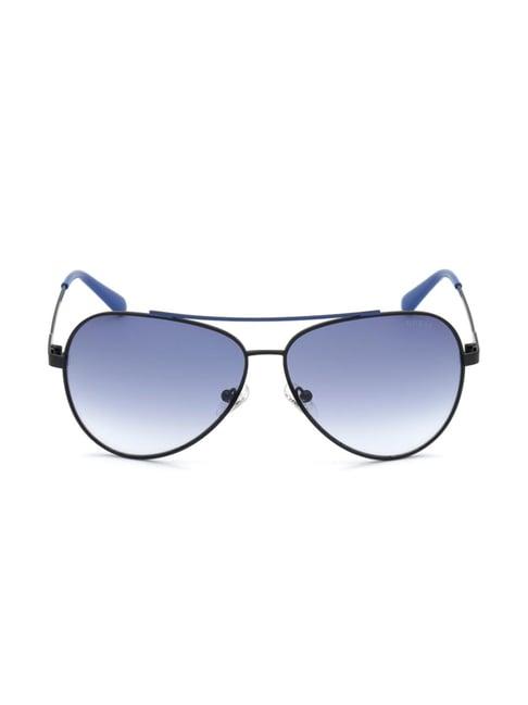 guess gu69726102w aviator sunglasses for men