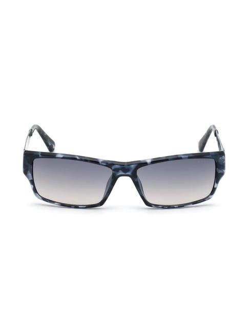 guess gu69765892w rectangular sunglasses for men
