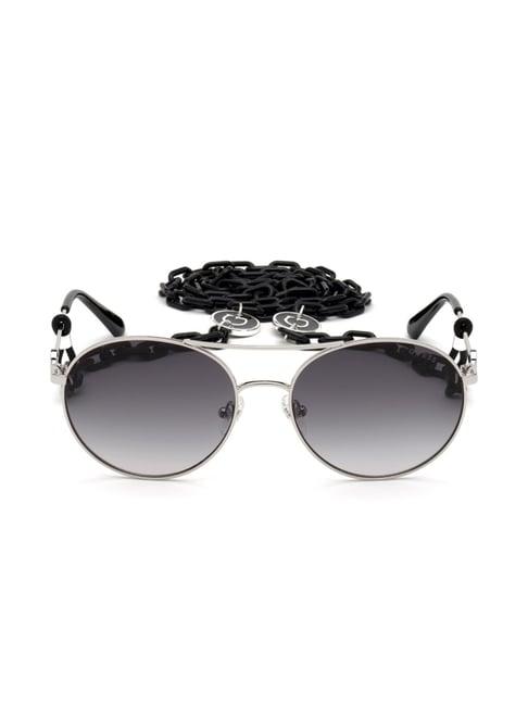 guess gu76405710b round sunglasses for women