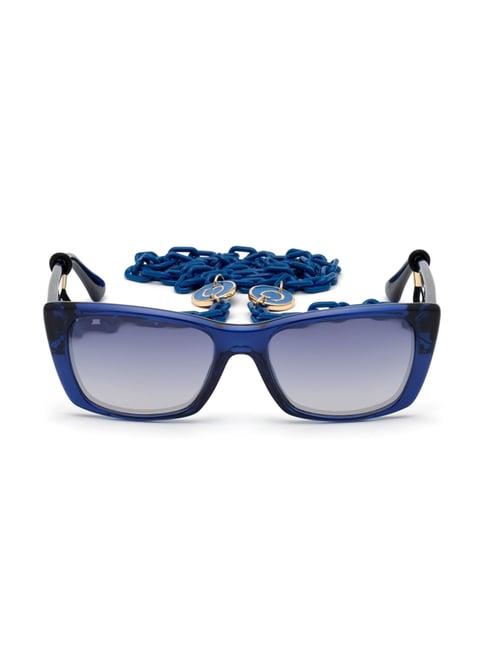 guess gu76525390w rectangular sunglasses for women