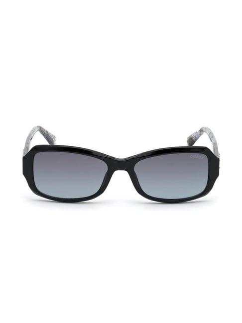 guess gu76835501b rectangular sunglasses for women