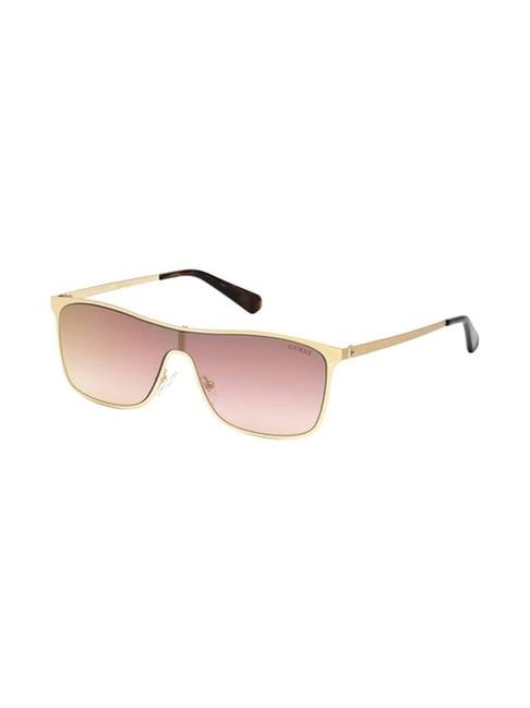 guess gus52030033usg pink square sunglasses