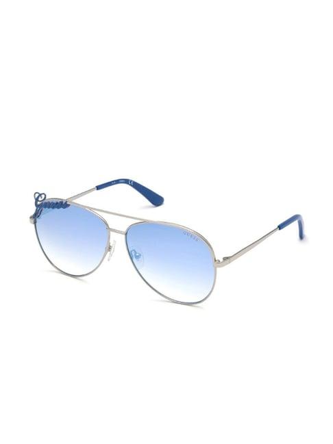 guess gus77396010xsg blue aviator