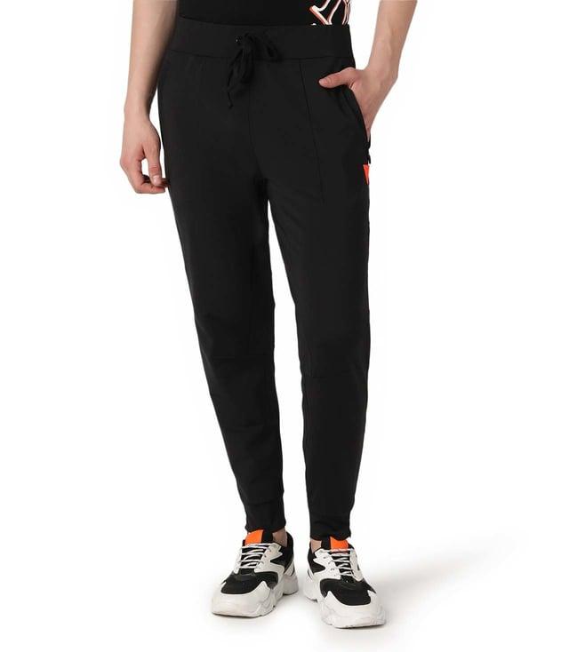 guess jet black hall relaxed fit joggers