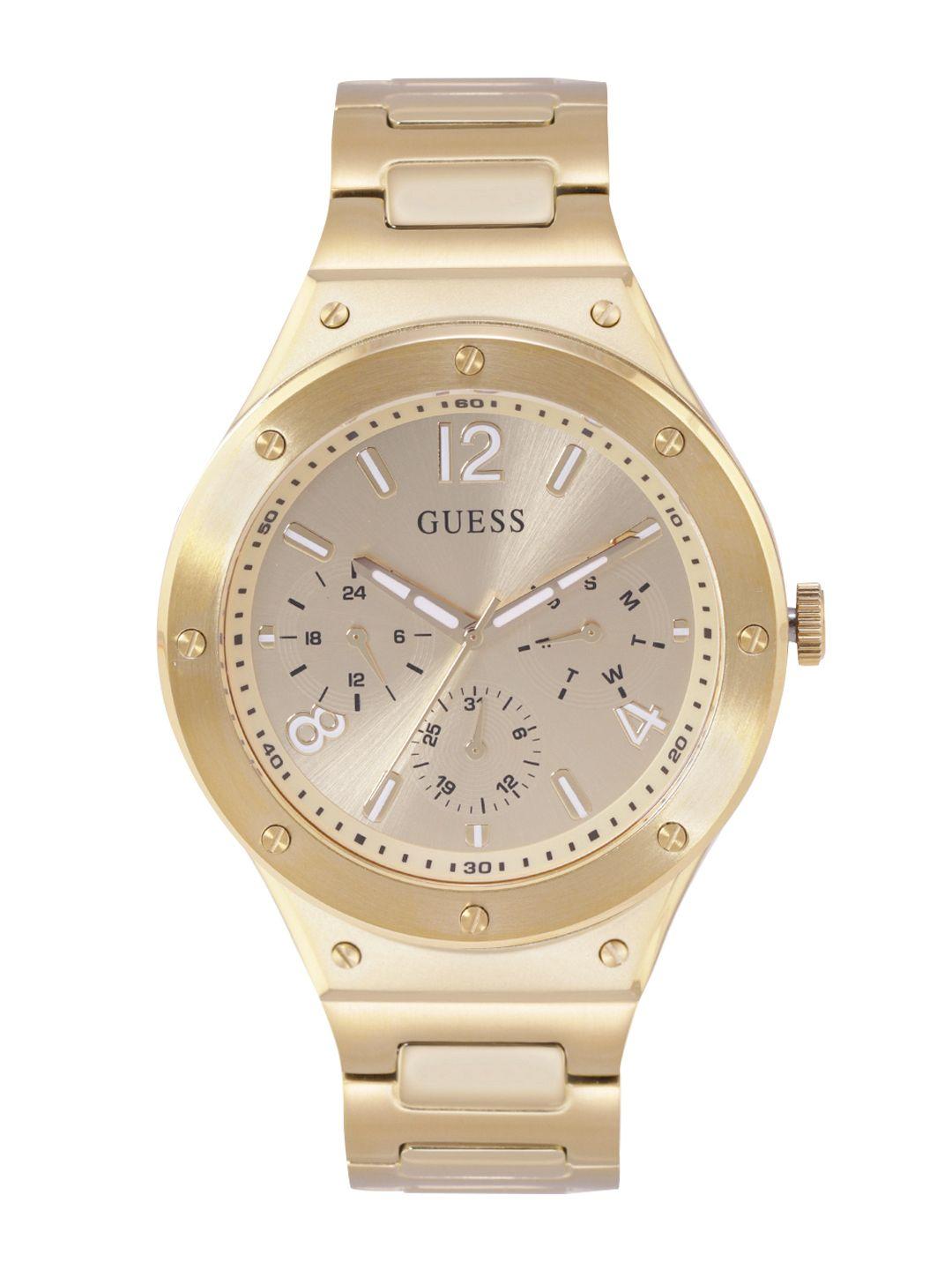 guess men scope bracelet style straps analogue multi function watch gw0454g2