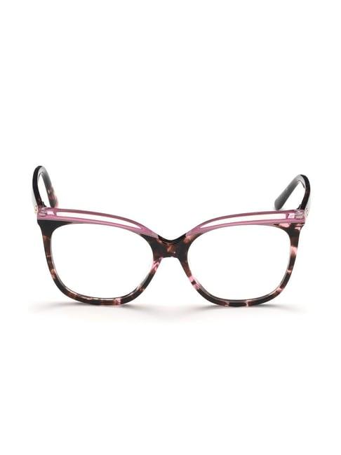 guess pink butterfly eye frames for women