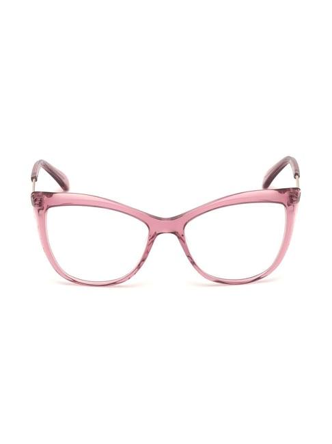 guess pink cat eye eye frames for women