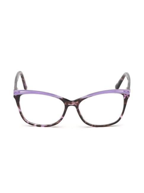 guess purple cat eye eye frames for women