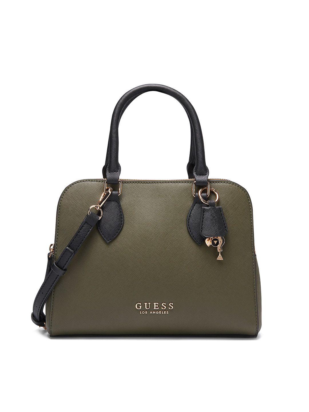 guess structured satchel