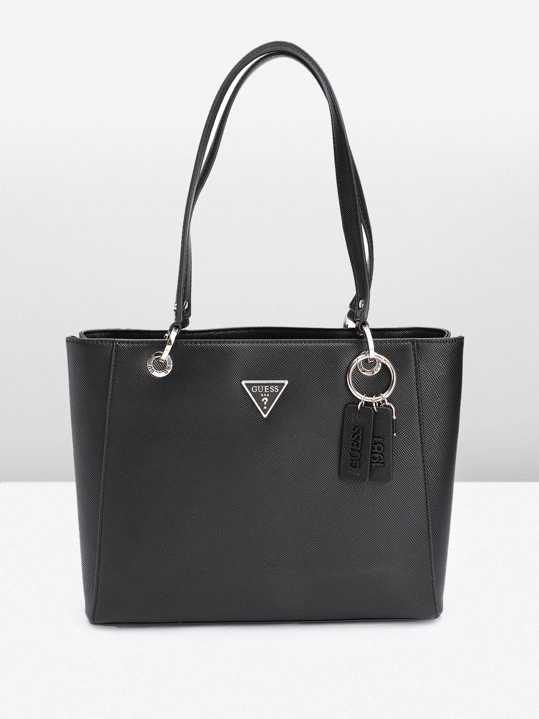 guess structured shoulder bag