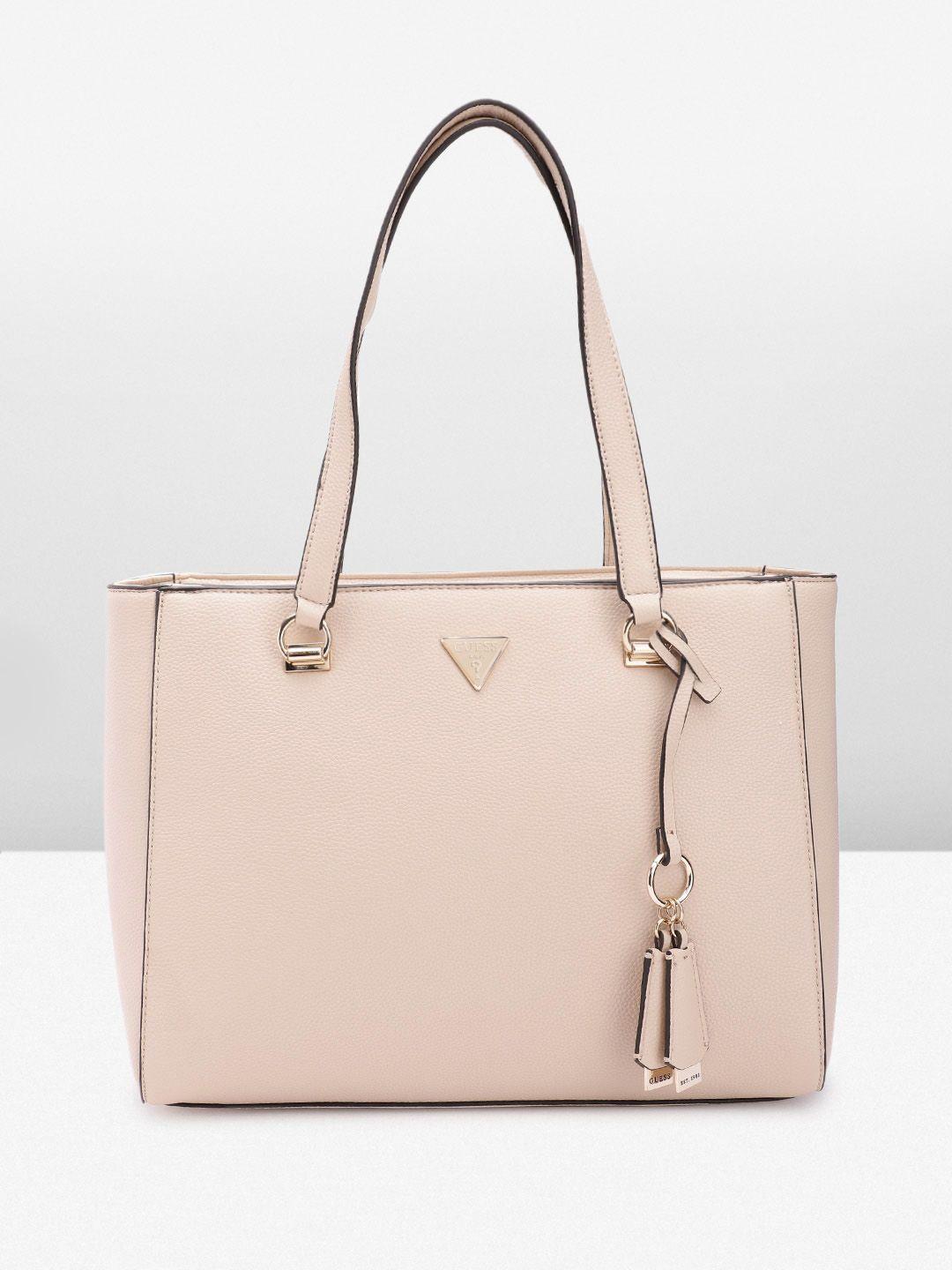 guess structured shoulder bag