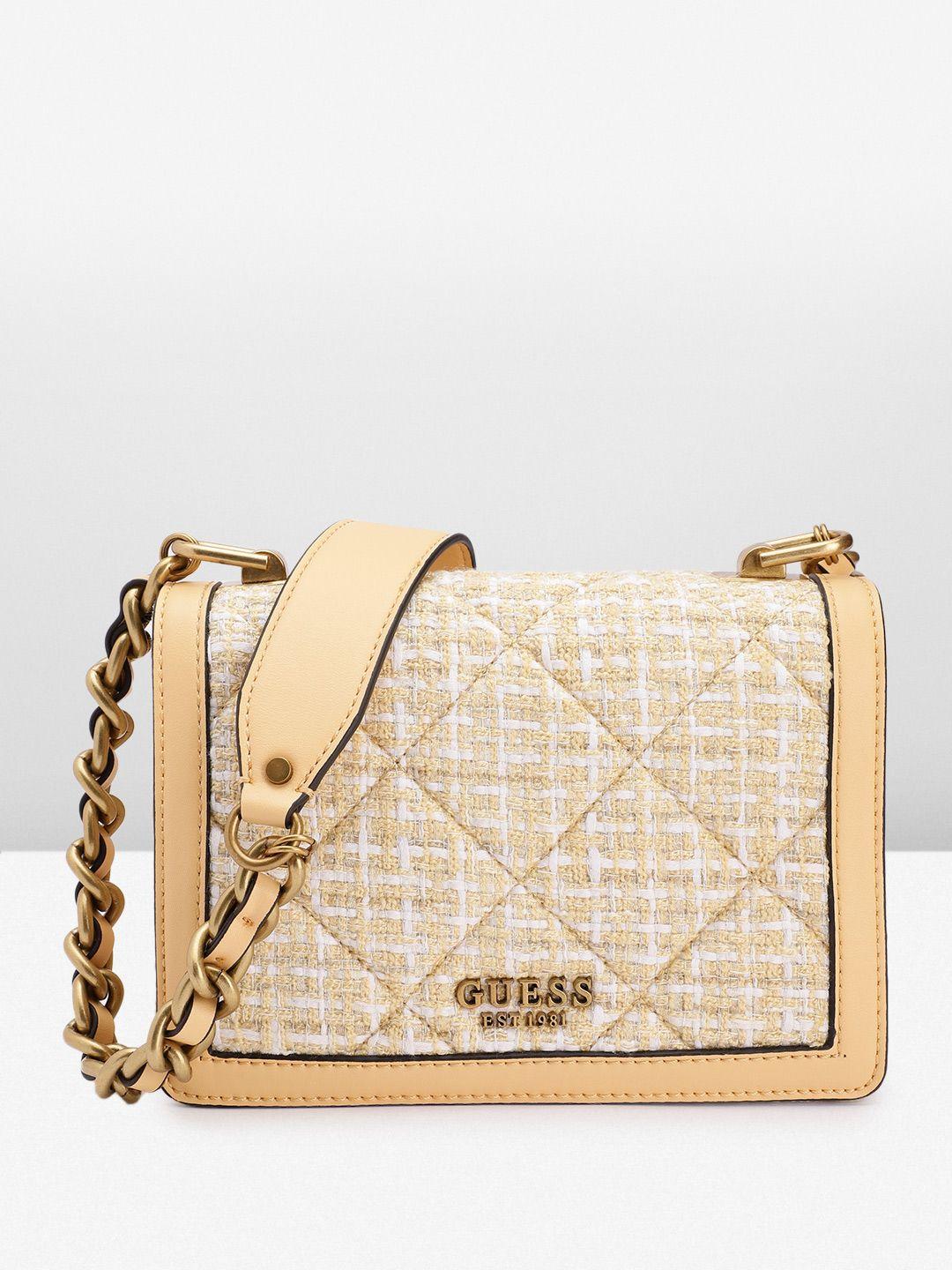 guess structured sling bag