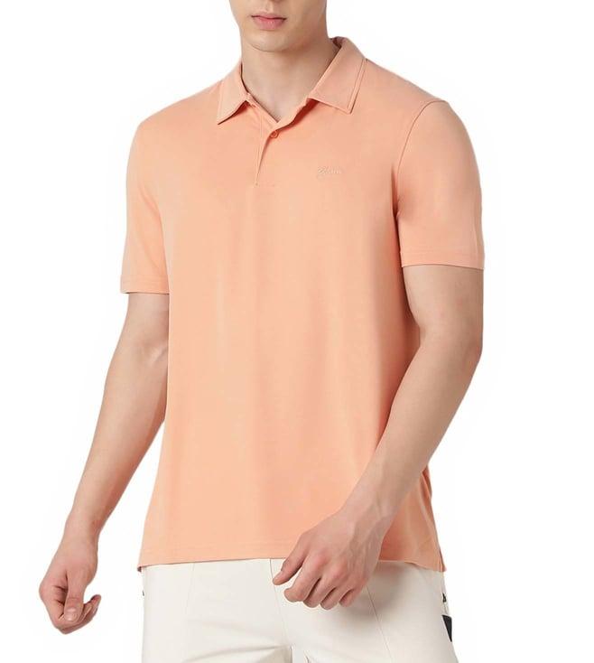 guess sweet peach es smoth regular fit polo t-shirt