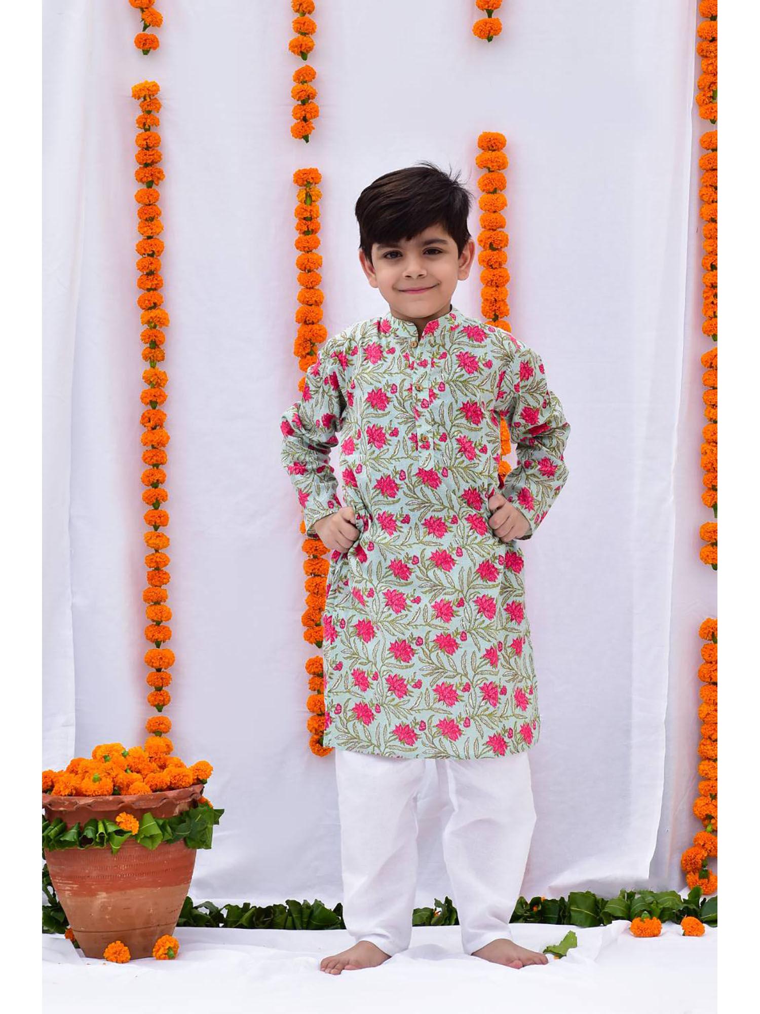 gulaab kurta (set of 2)