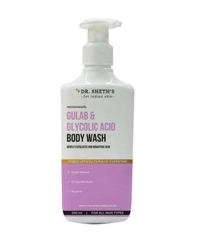 gulab & glycolic acid body wash