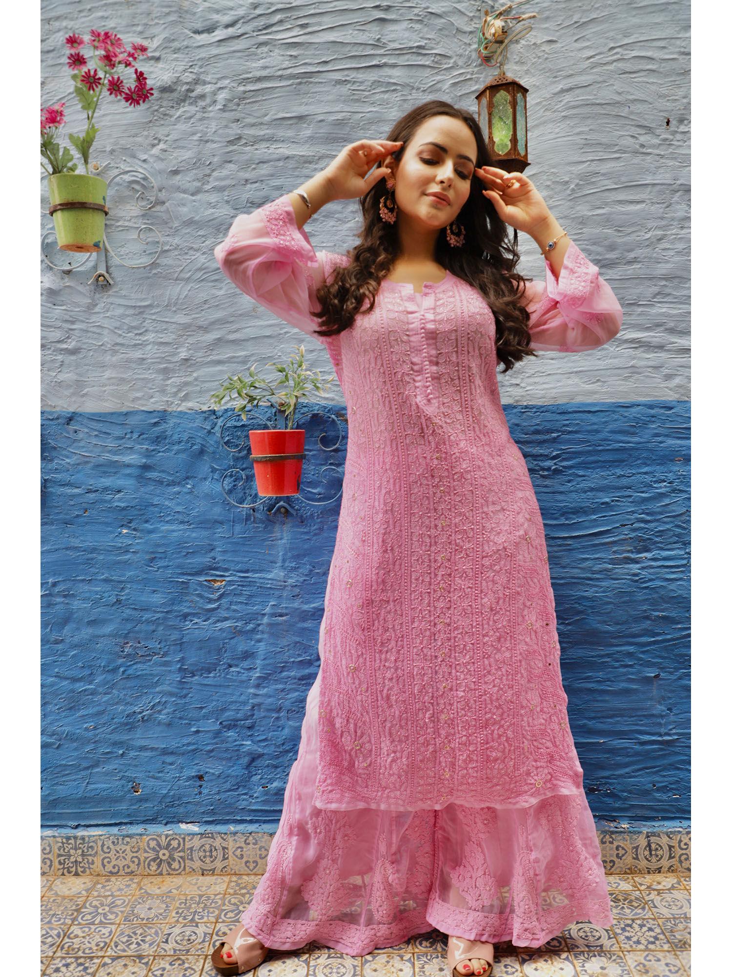 gulbahar chikankari kurta