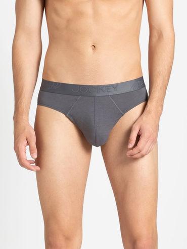 gun metal ultra soft brief