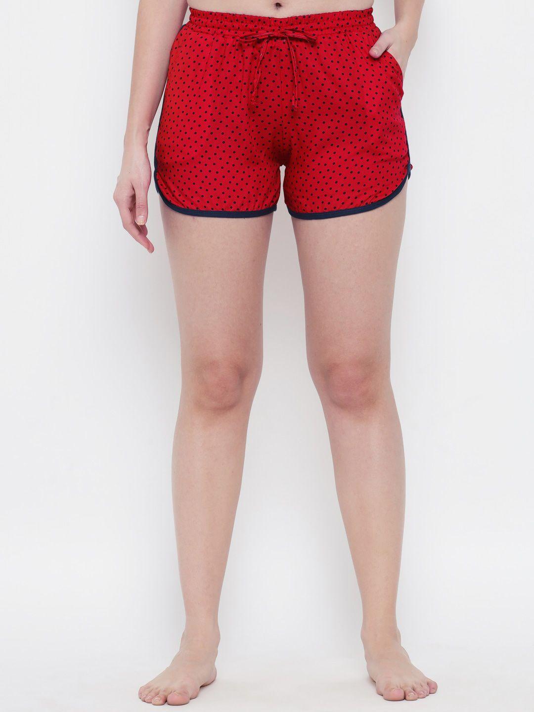 guti women printed high-rise outdoor hot pants shorts