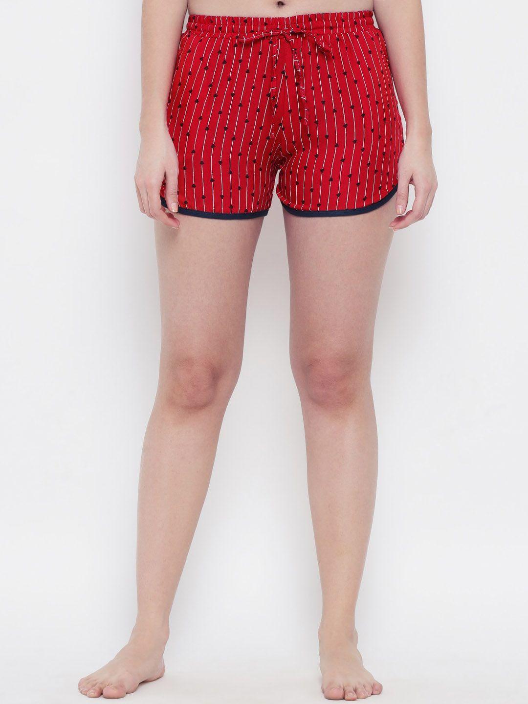 guti-women-printed-high-rise-outdoor-shorts