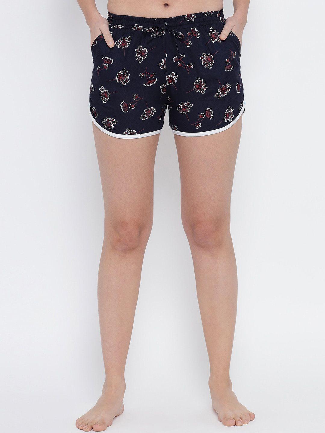 guti women printed high-rise outdoor hot pants shorts
