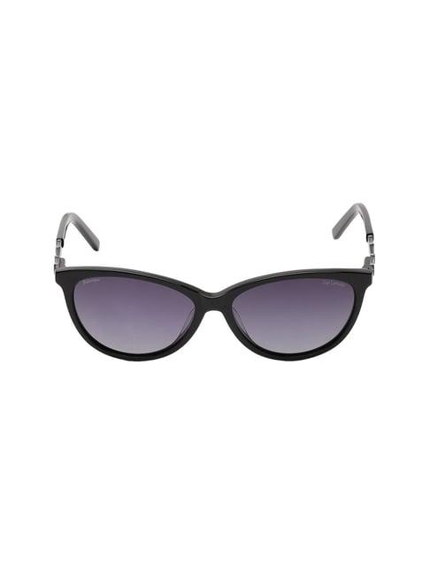 guy laroche black cat eye sunglasses for women