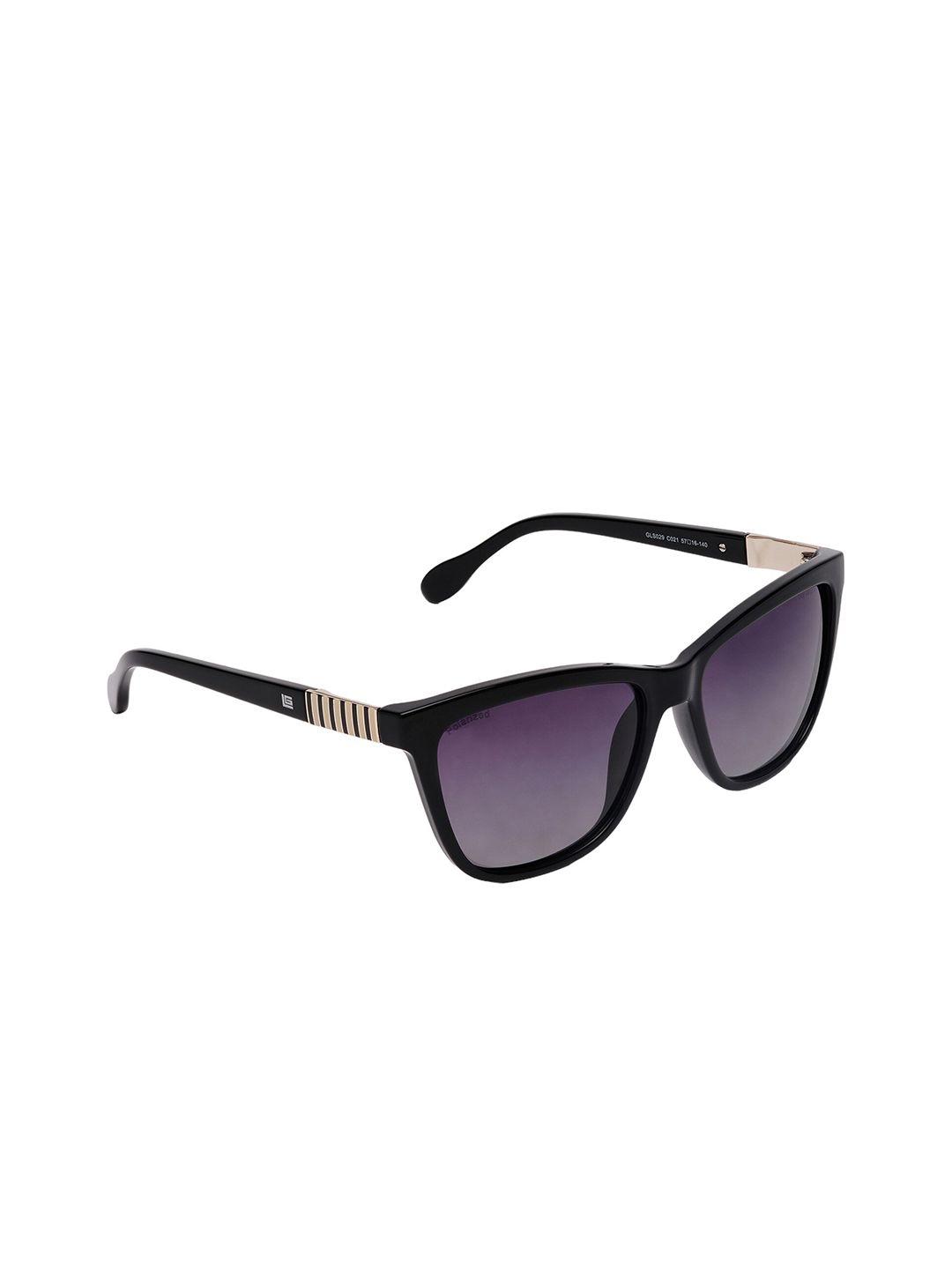 guy laroche women square sunglasses with uv protected lens gls029 c021