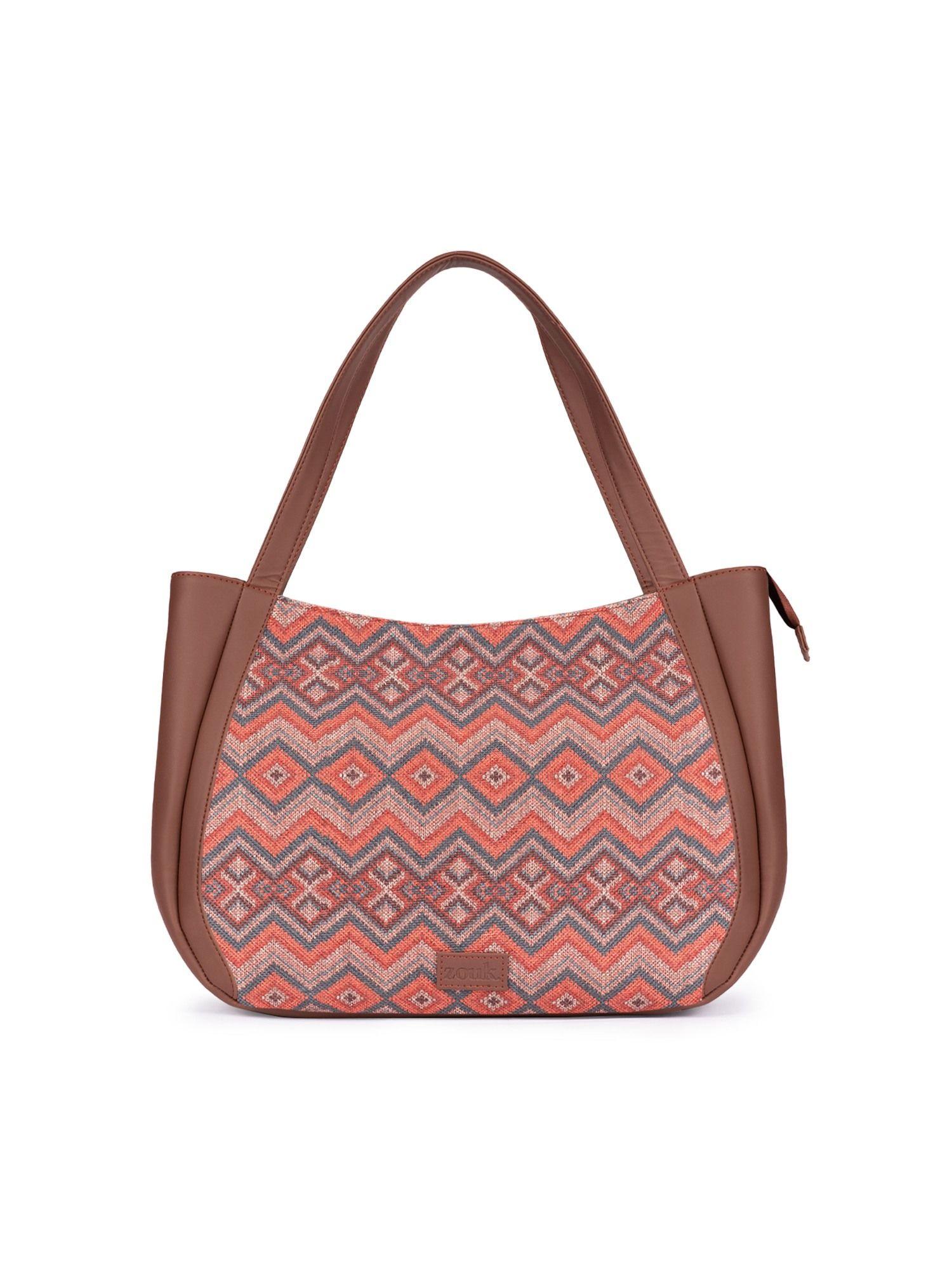 gwalior weaves luna handbag