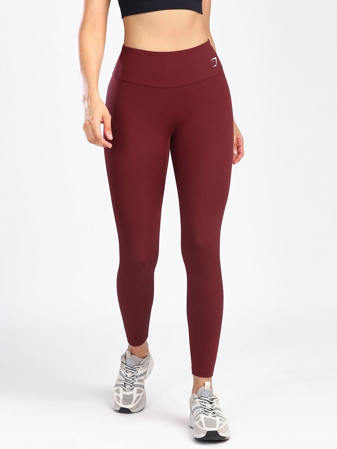 gymshark women solid high-rise training tights