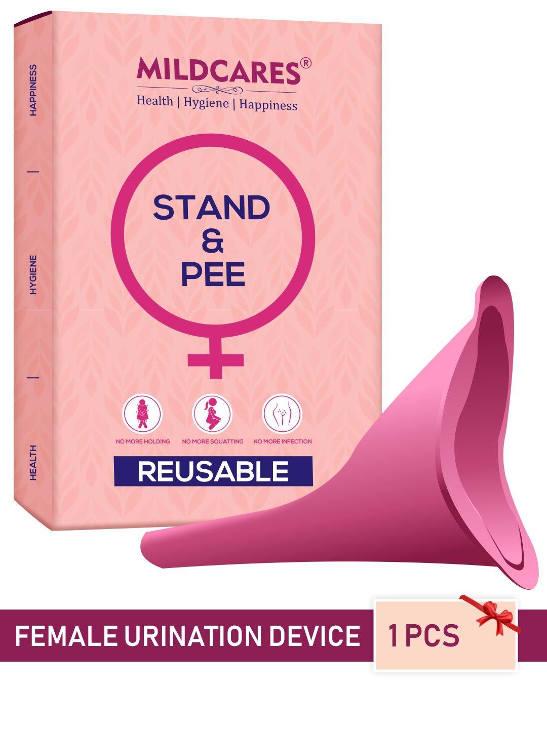 gynocup women leak-proof silicone stand & pee reusable female urination device