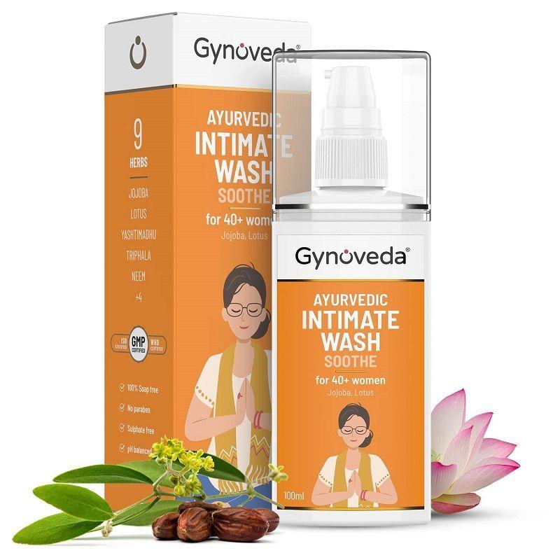 gynoveda ayurvedic intimate wash for 40+ women