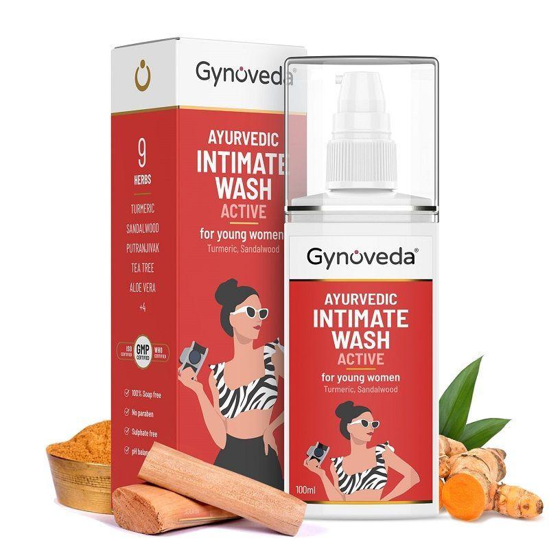 gynoveda ayurvedic intimate wash for sensually active women