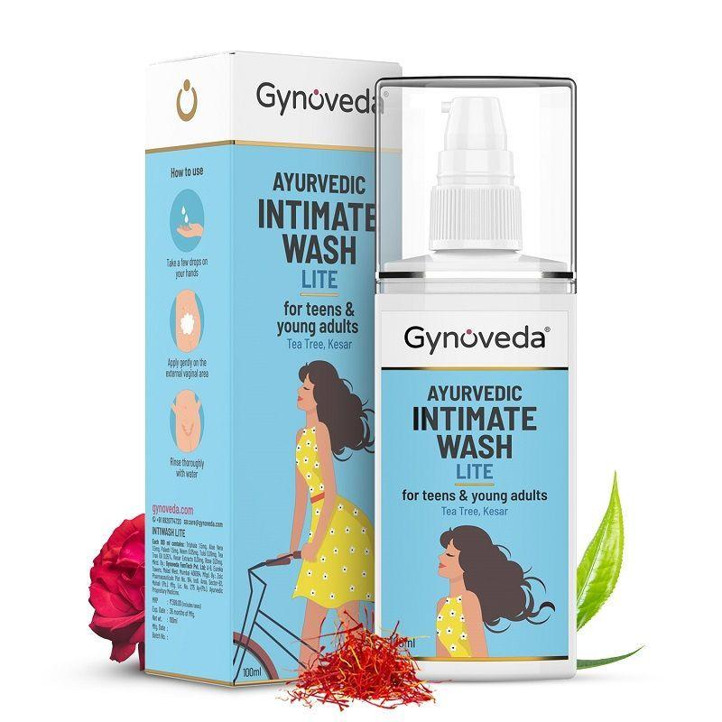 gynoveda ayurvedic intimate wash for teens & young adults