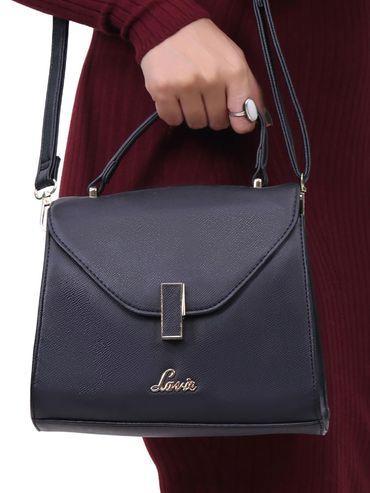 gypsy women's flap satchel handbag (black)