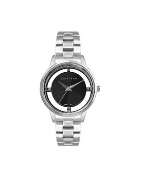 gz-60078 analogue watch with deployant clasp