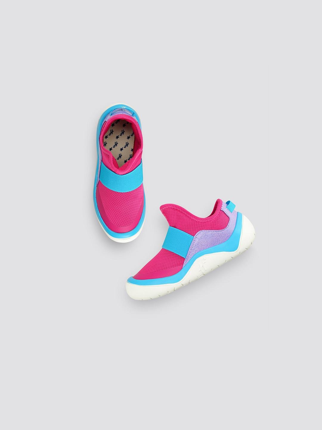 h by hamleys girls colourblocked slip-on sneakers