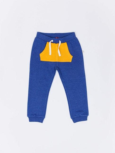 h by hamleys infants boys blue solid joggers