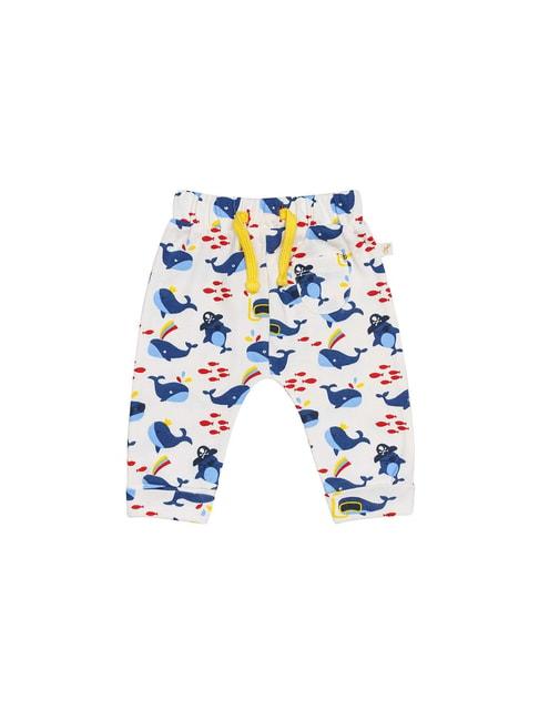 h by hamleys infants boys white printed joggers