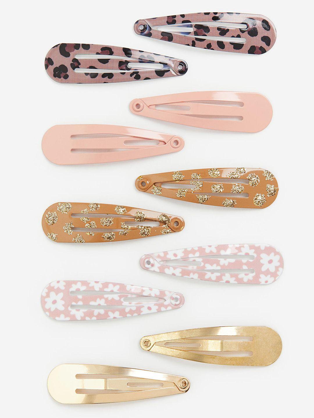 h&m 10-pack hair clips