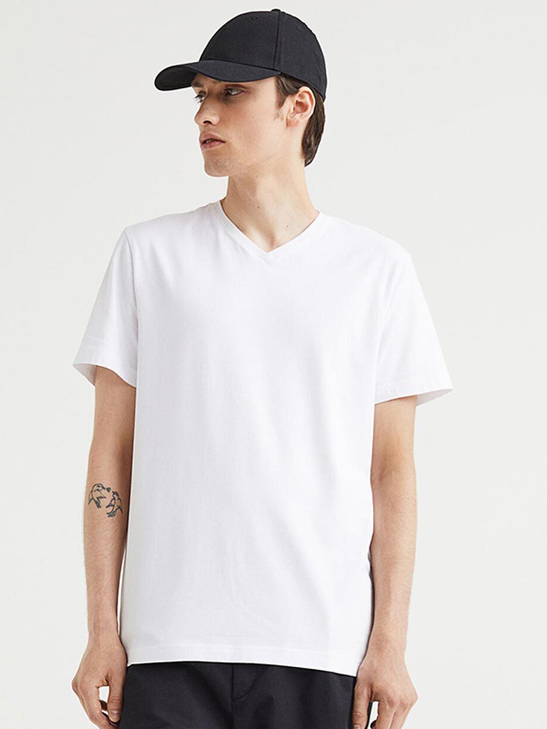 h&m 3 pack slim fit t-shirts