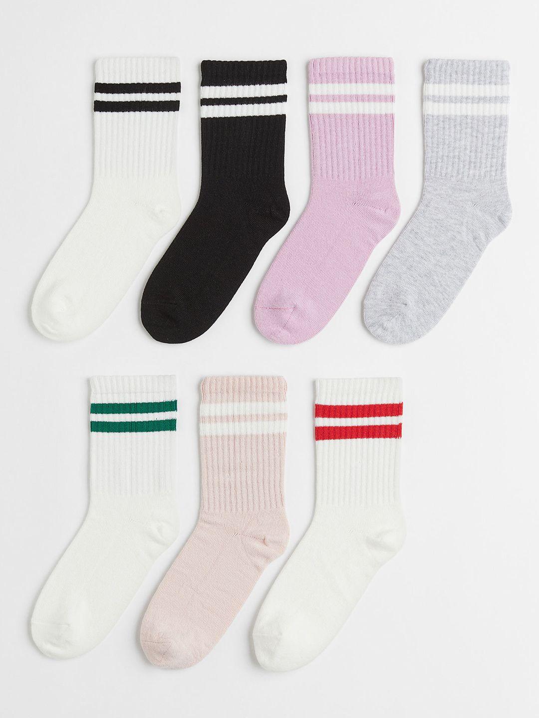 h&m girls 7-pack socks