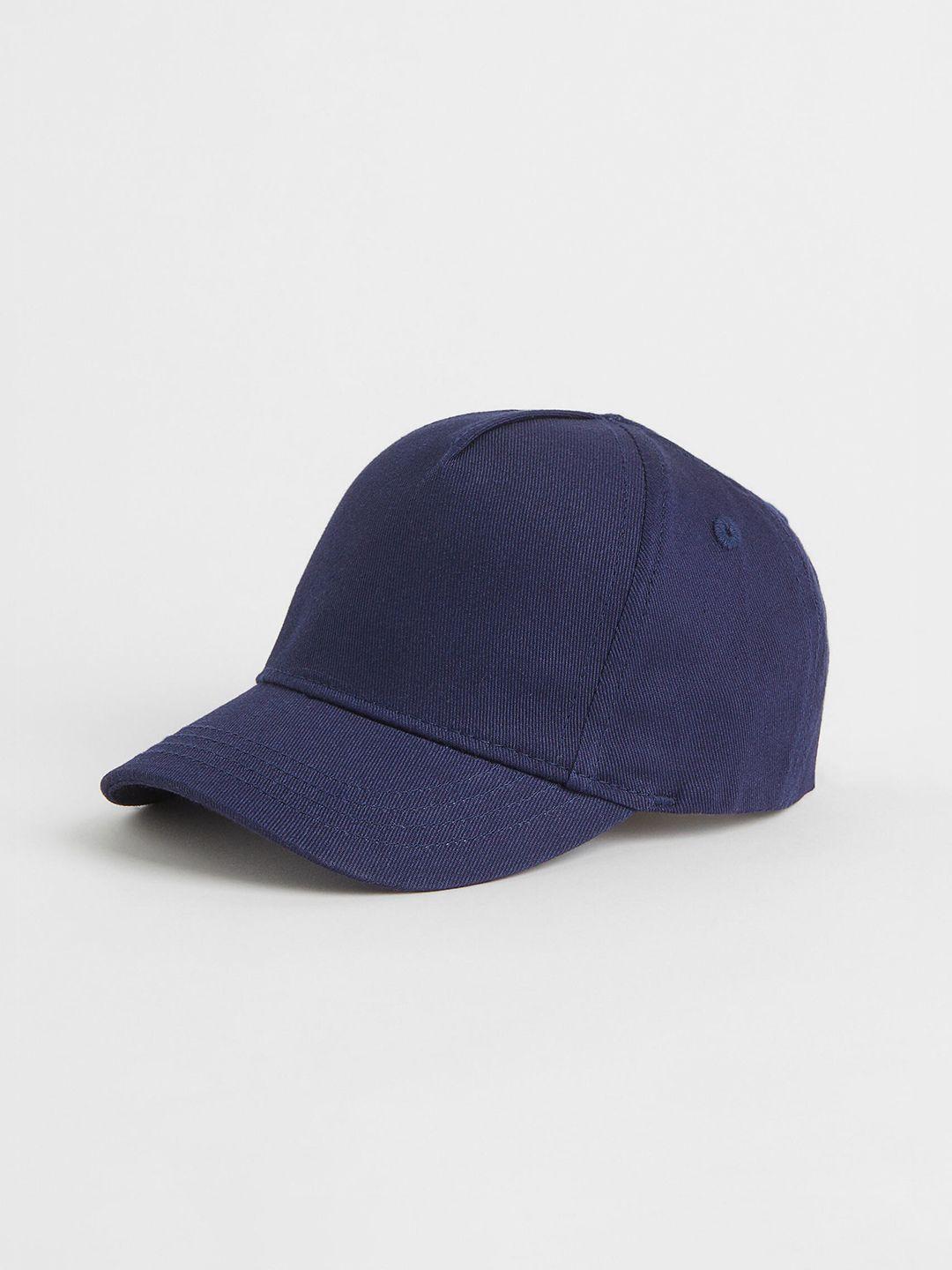 h&m girls blue cotton cap