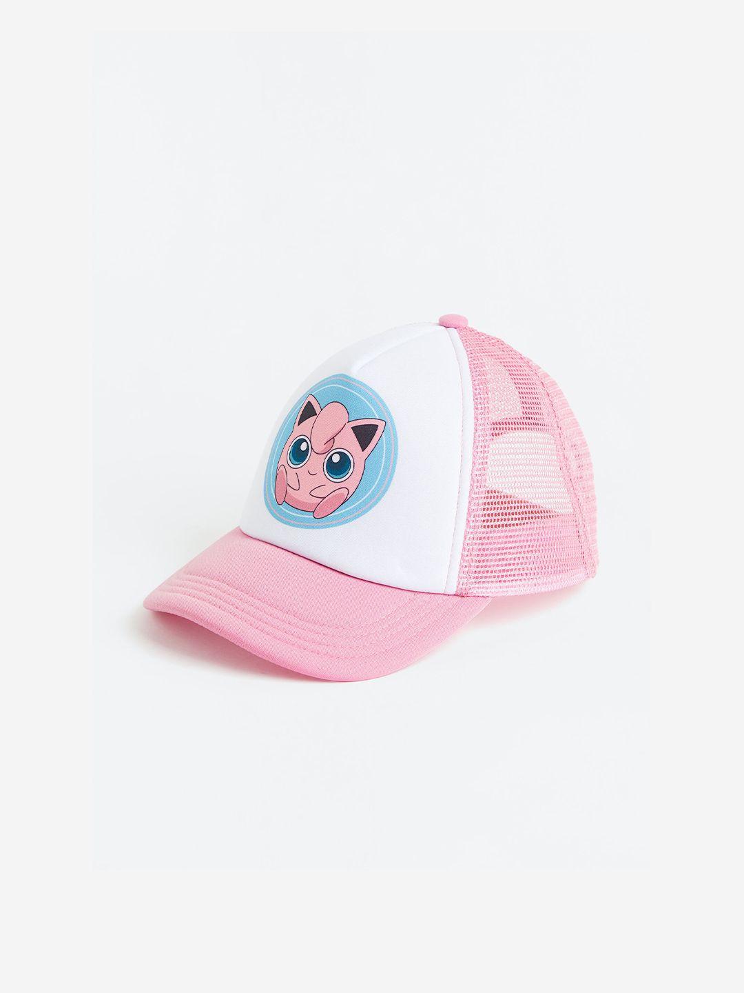 h&m girls motif-detail cap