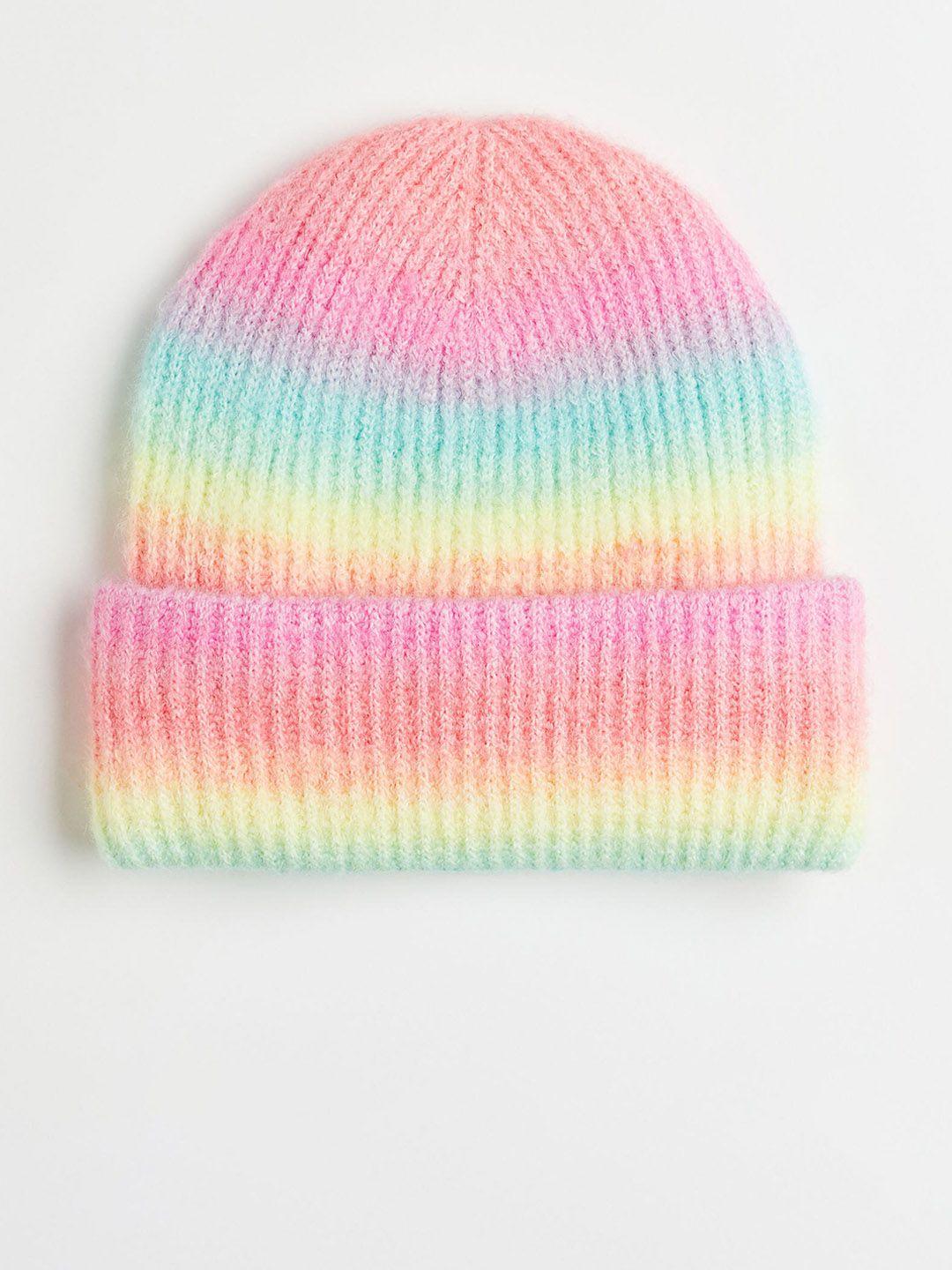 h&m girls rib knit hat