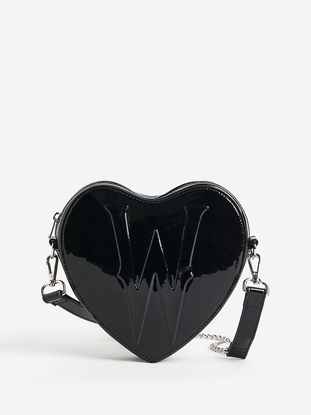 h&m heart-shaped crossbody bag