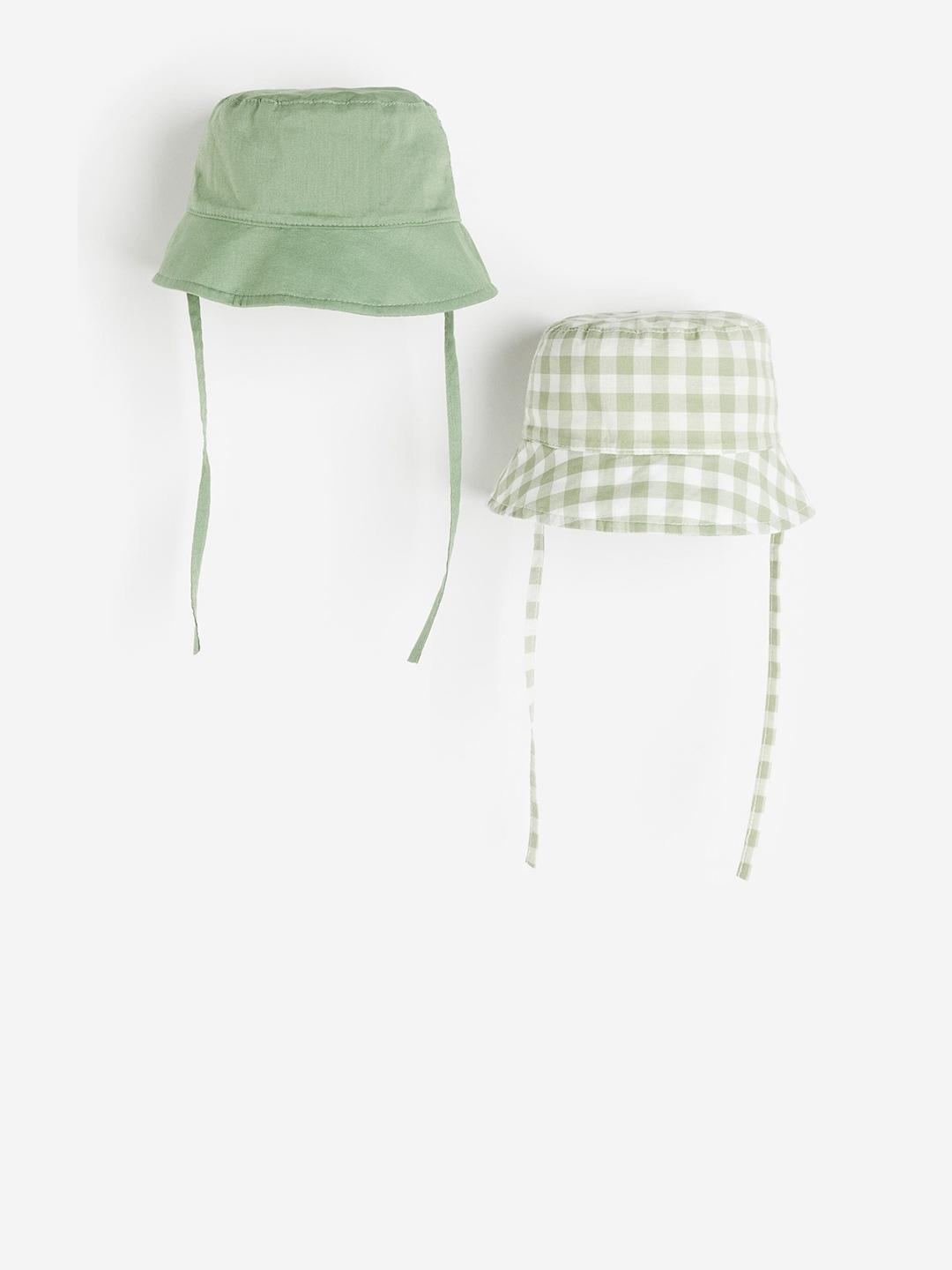 h&m infant boys 2-pack cotton sun hats