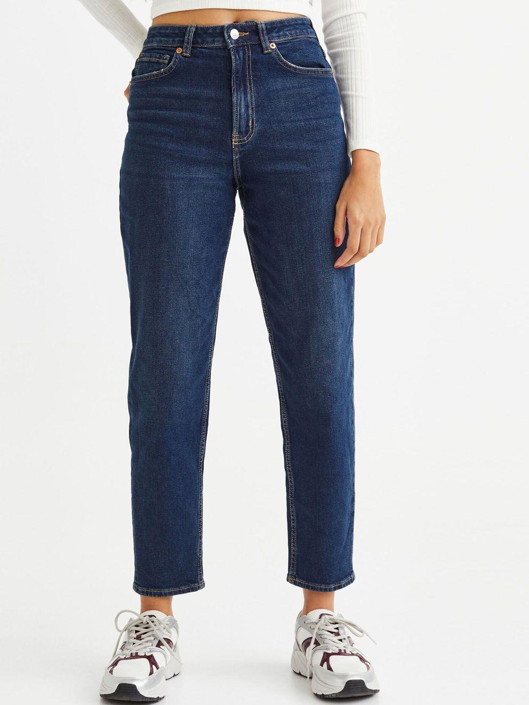 h&m mom loose-fit high ankle jeans