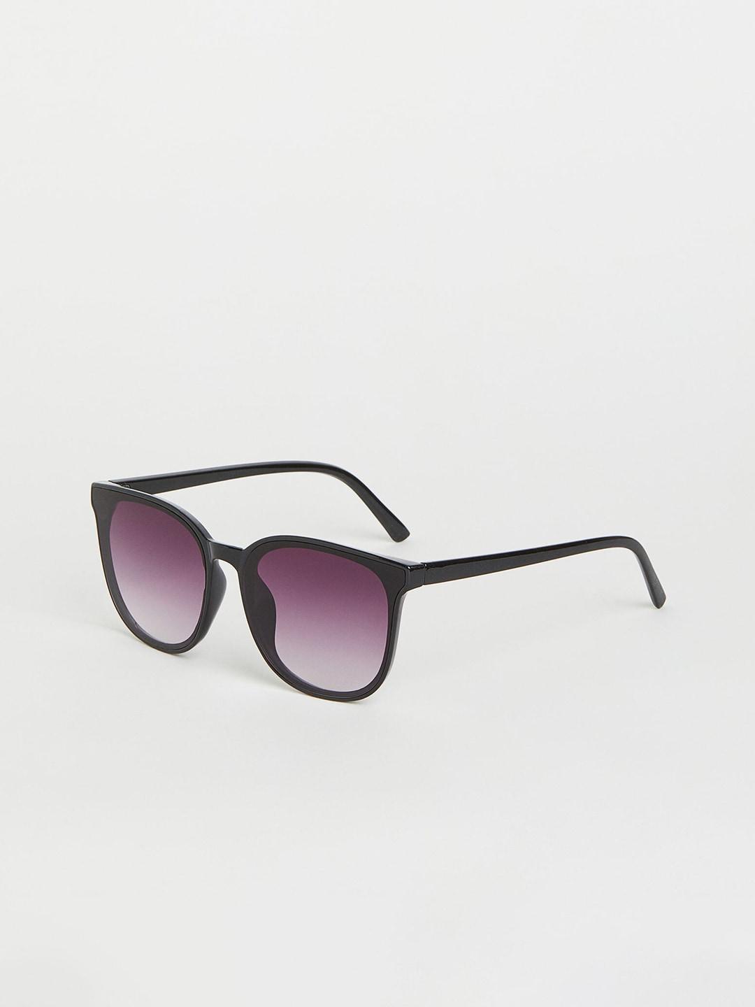 h&m women black sunglasses