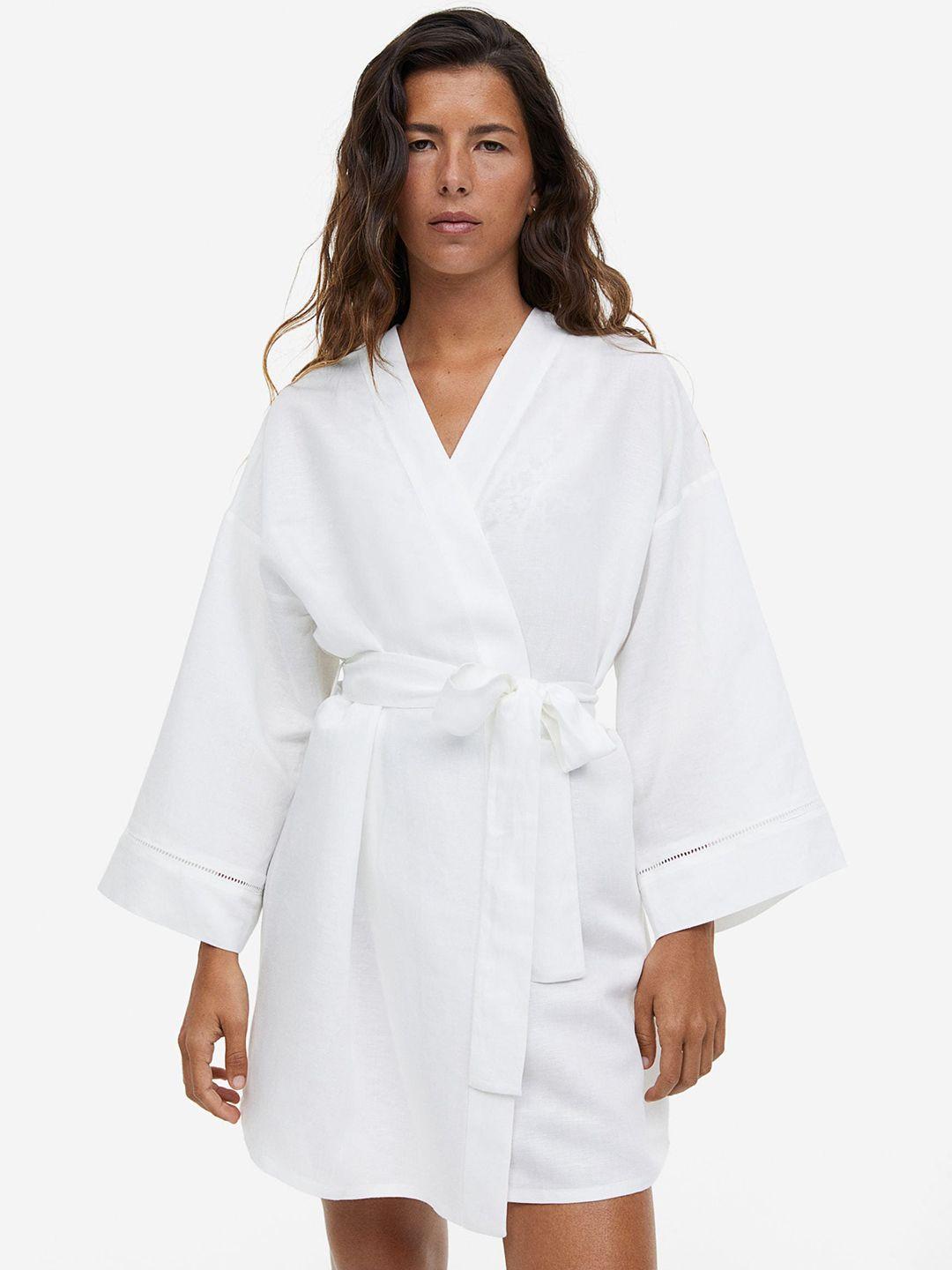 h&m women dressing gown robe