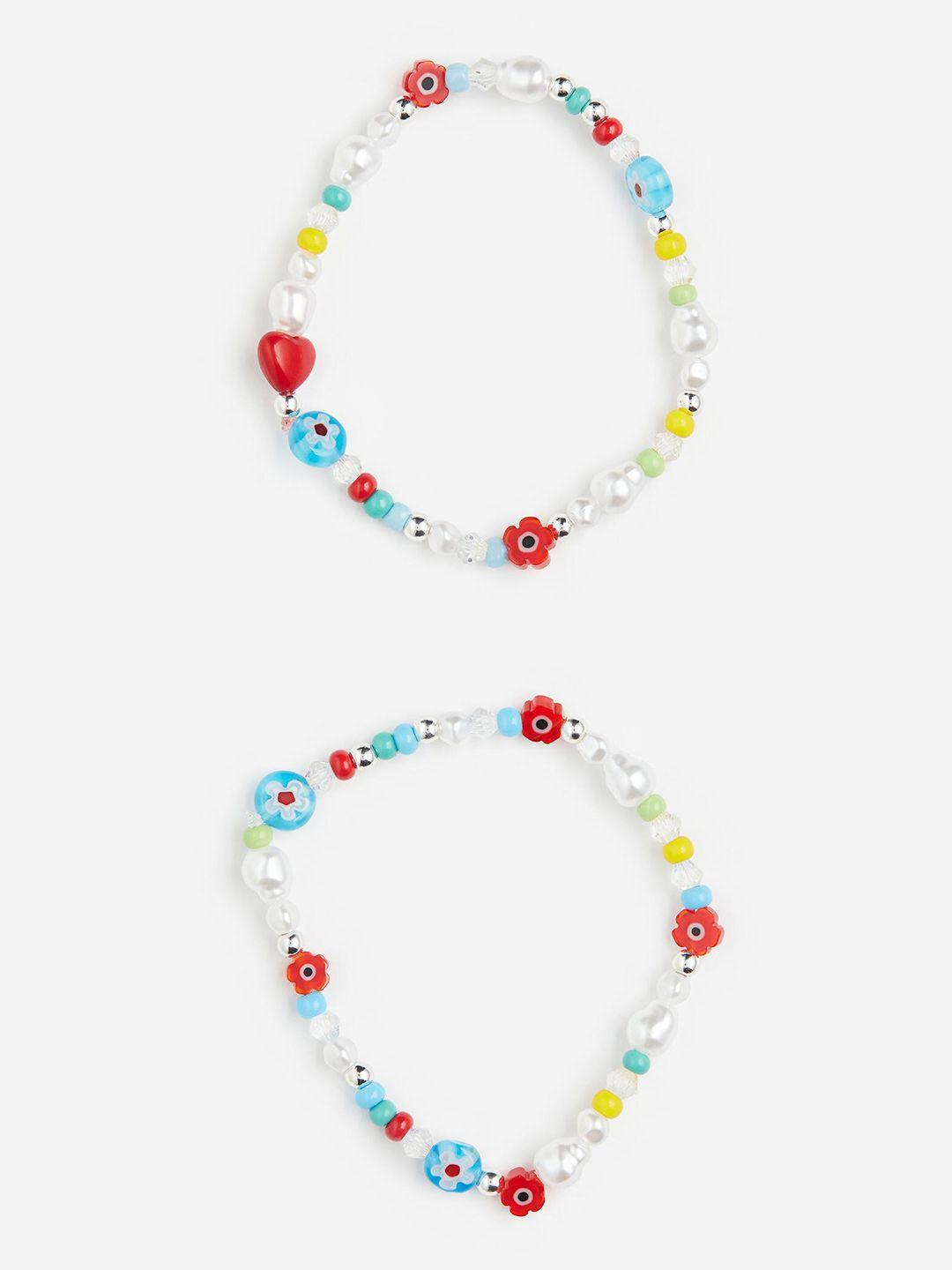 h&m 2-pack beaded bracelets